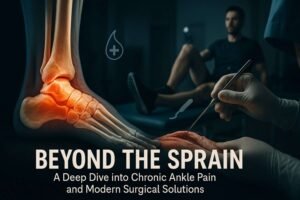 Beyond the Sprain A Deep Dive into Chronic Ankle Pain and Modern Surgical Solutions