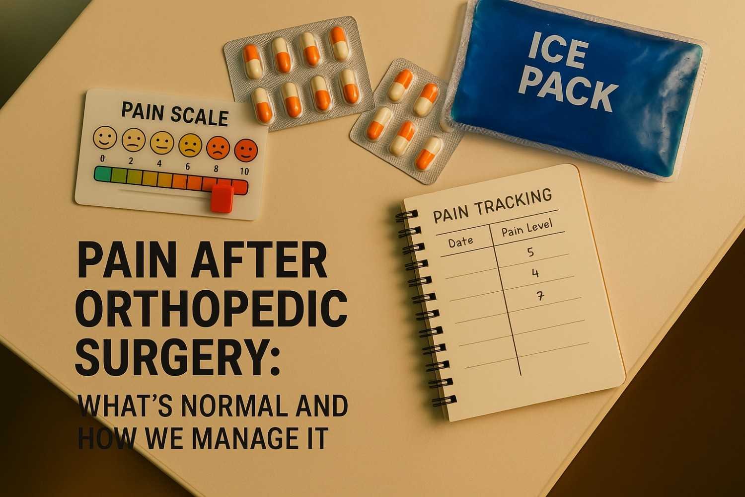 Pain After Orthopedic Surgery: What’s Normal and How We Manage It