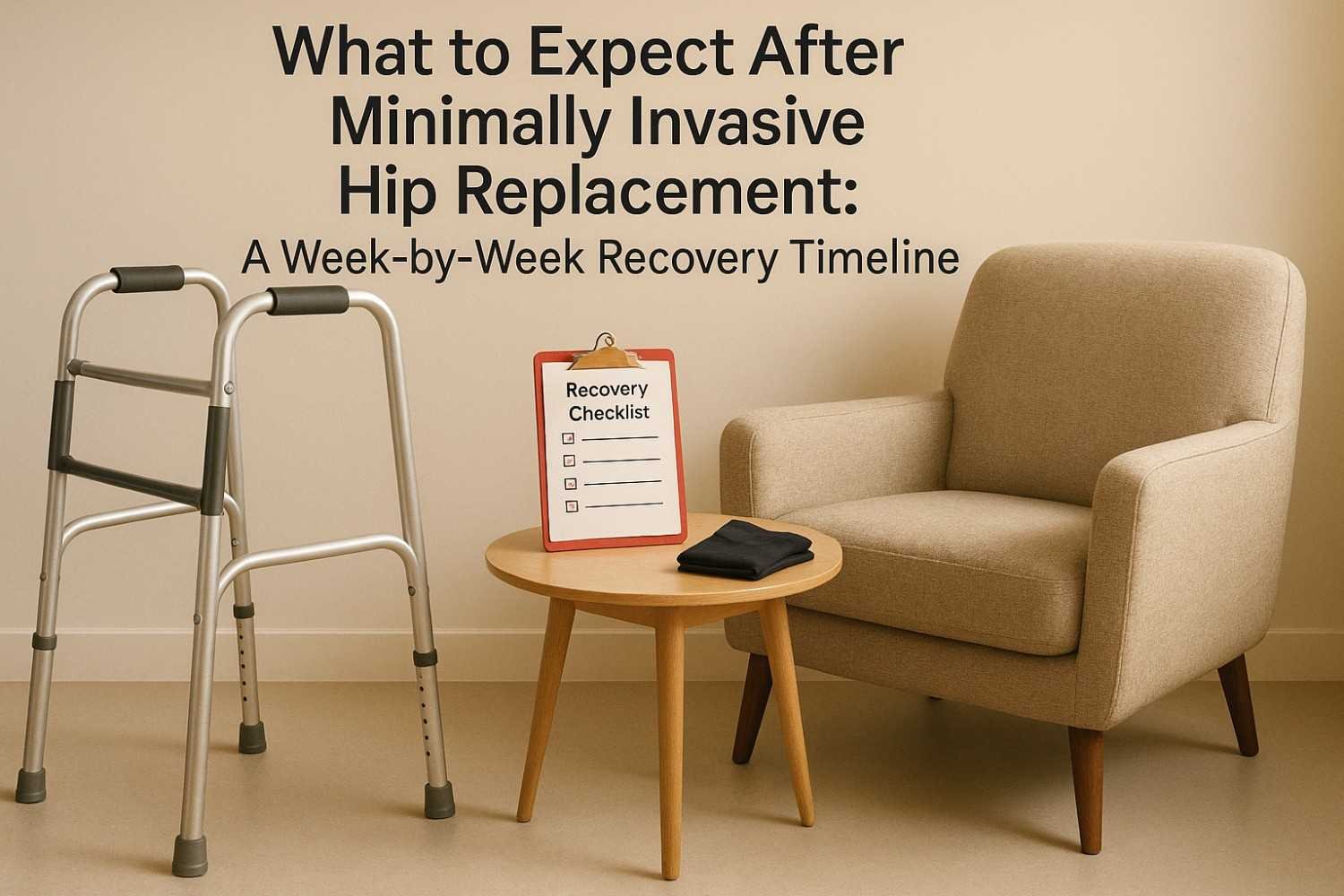 What to Expect After Minimally Invasive Hip Replacement A Week-by-Week Recovery Timeline