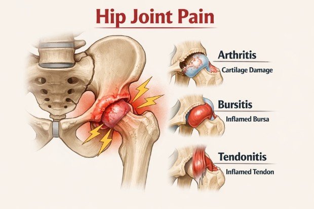 hip joint pain
